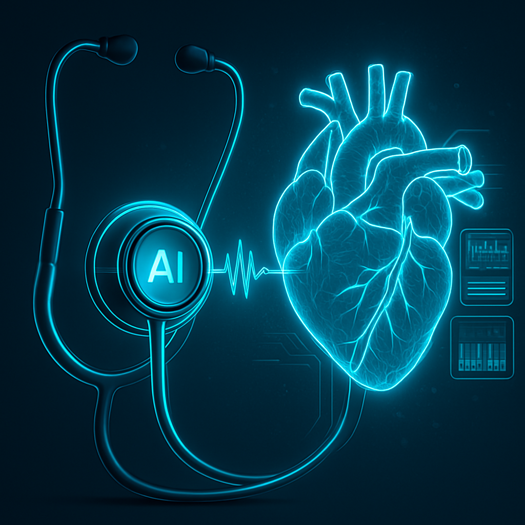 AI Stethoscope Heart Detection