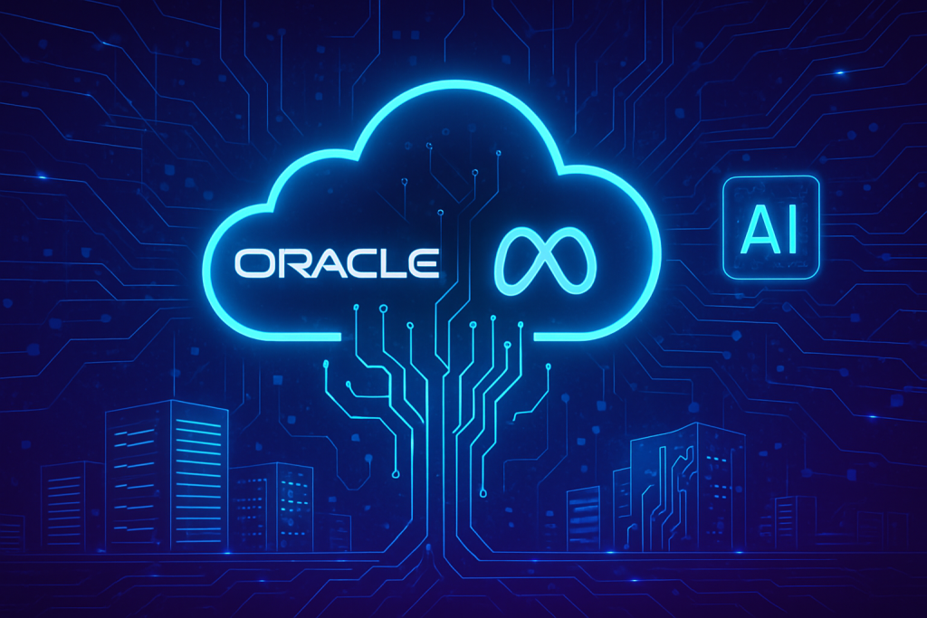 OracleとMetaのAIクラウドコンピューティング契約