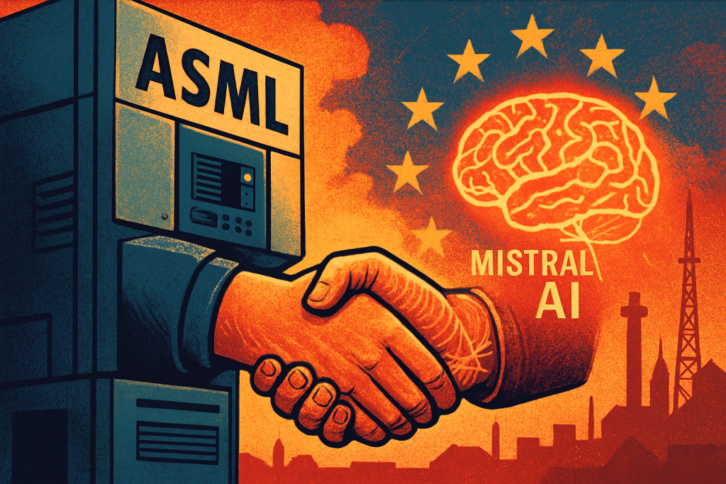 ASMLがMistral AIへ深くコミット