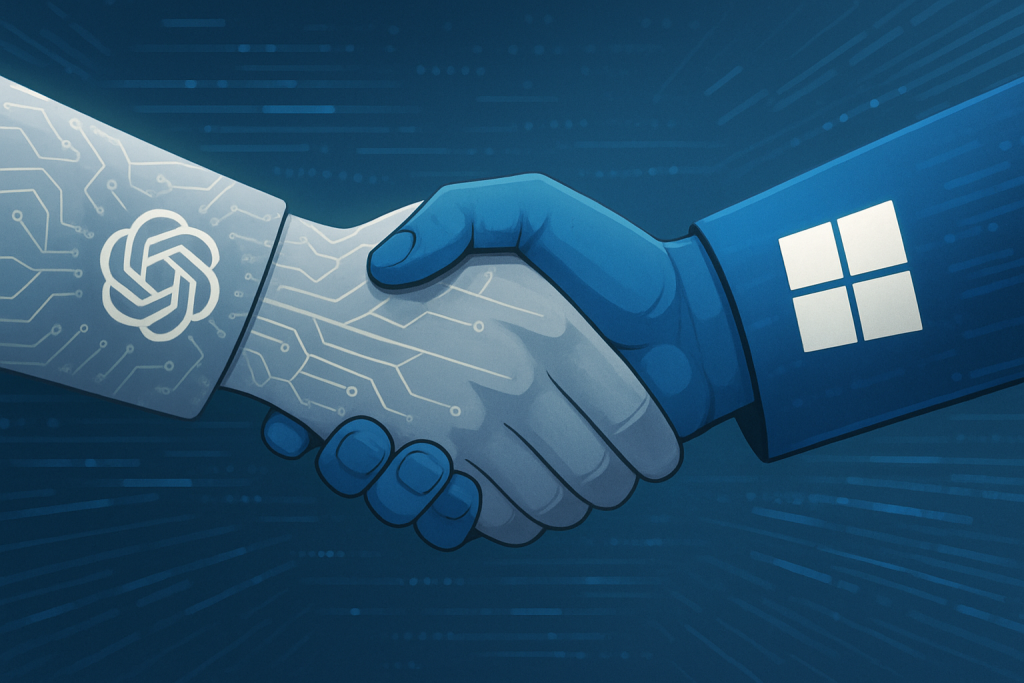 OpenAIとMicrosoft、提携関係継続で合意