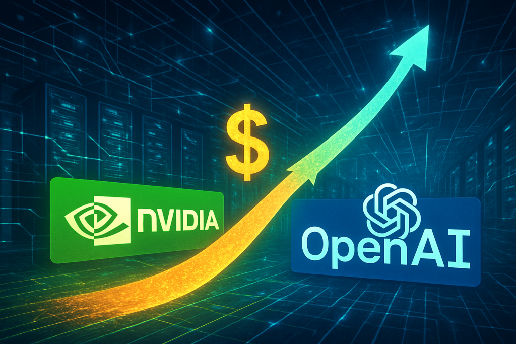 NvidiaがOpenAIに最大1000億ドル投資、AI業界の二大巨頭が連携強化