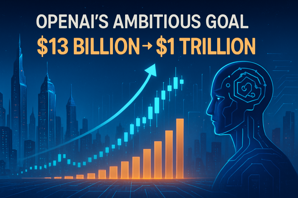 OpenAI、5年で130億ドルを1兆ドルに変える野心的な計画