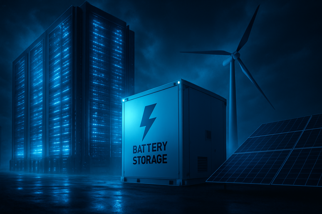 AIデータセンター需要がエネルギー貯蔵市場に「ブームサイクル」をもたらす：UBSの分析