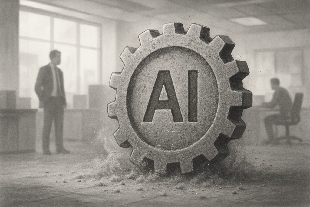 米企業におけるAIサービス導入に「減速の兆し」 – 期待外れの生産性向上とパイロット導入の疲労感