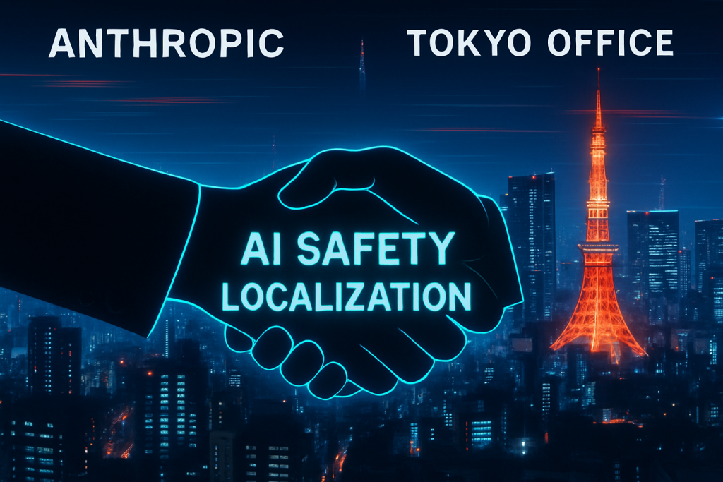 Anthropic、アジア初の東京オフィス開設で「AI安全性」と「ローカライゼーション」を加速