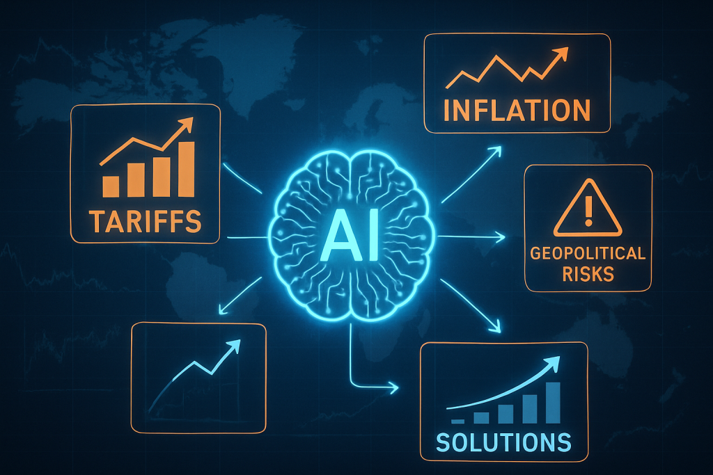 地政学的リスクがAI導入を加速：世界の企業71%が「関税・インフレ対策」でAIに賭ける