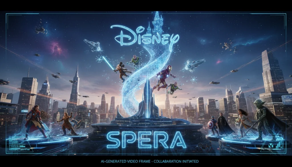 ディズニーとOpenAIがSoraで提携：200以上のキャラクターがAI動画生成に、10億ドルの株式投資も