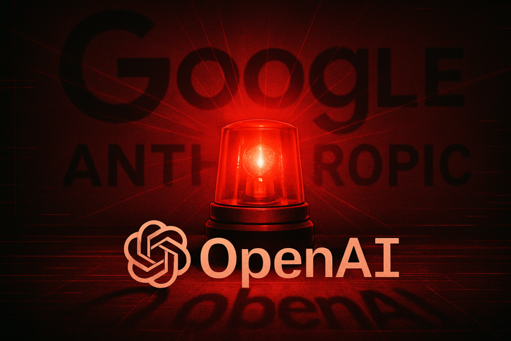 OpenAIに「コードレッド」発令：GoogleとAnthropicの猛追で競争激化