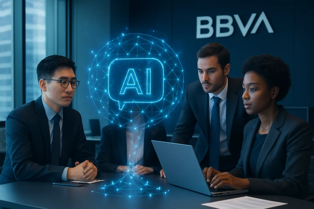 BBVAとOpenAIが提携を拡大:ChatGPT Enterpriseを12万人の行員に展開し、AIネイティブな銀行へ