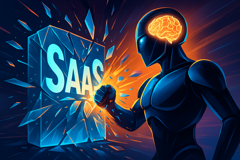 AIエージェントがSaaS市場を破壊:単純作業から「複雑な思考」のパートナーへ